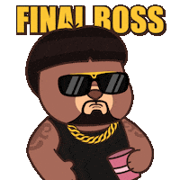 Clubbing Teddy Bear Sticker by BEARISH