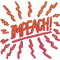Impeach Donald Trump Sticker by Creative Courage