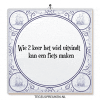 Humor Ontdekken GIF by Tegelspreuken.nl