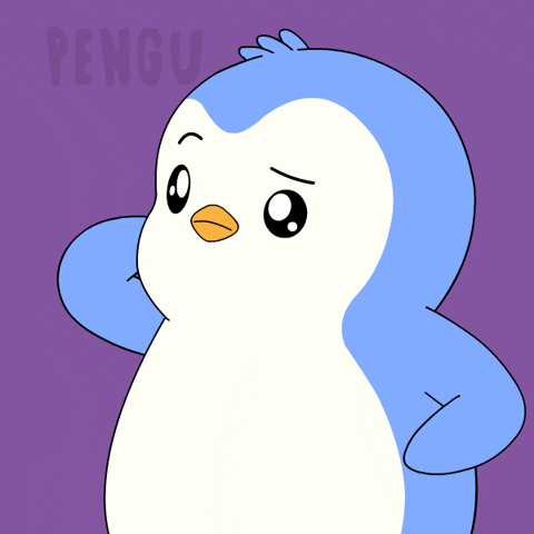 Confused Think About It GIF by Pudgy Penguins
