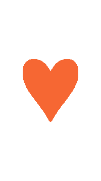Heart Sticker by Clemson University