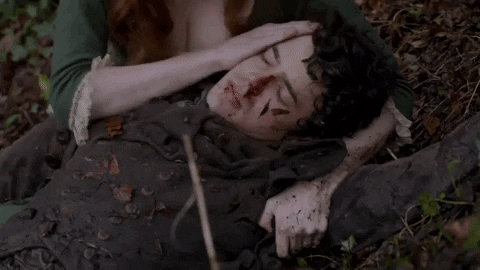 Eleanor Tomlinson Shock GIF by Poldark
