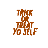 Trick Or Treat Halloween Sticker