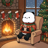 Christmas Tree GIF by Kanpai Pandas