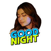 Good Night Sleeping Sticker by Nadiadwala Grandson