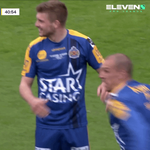 Happy Celebration GIF by ElevenSportsBE