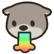 Vomit 吐 Sticker
