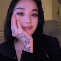 Cute Girl Eye Roll GIF