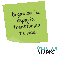 Ponleordenatucaos Sticker by QUO VADIS BLOGS