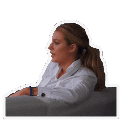 I Hear You Eye Roll Sticker by Blake Lively Fan