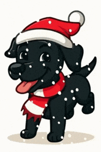 Oreopawsup christmas navidad perro natale GIF