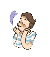 armelsaint-loup happy heureux armel aharmel Sticker