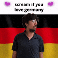 (silent) scream if you love germany
