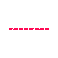 Red Line Sticker by Seb Loaiza