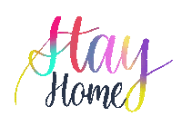 Corona Stay Home Sticker