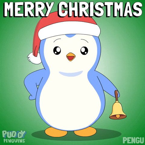 Merry Christmas GIF by Pudgy Penguins