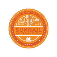 Sticker by RideSunRail