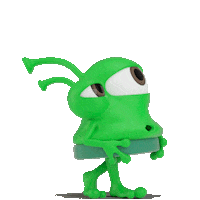 Look Waiting Sticker by El Exilio