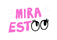 Pink Look At This Sticker by Please Enjoy This!