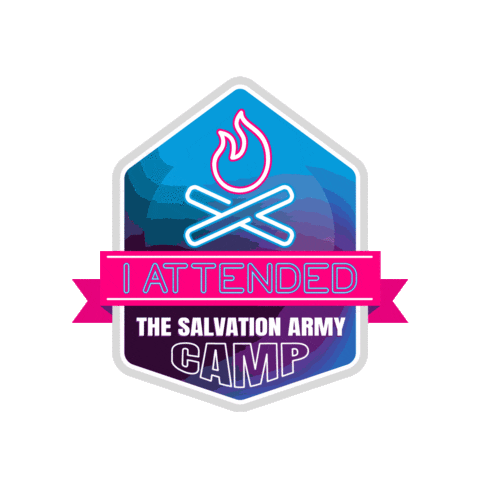 Summer Camping Sticker by The Salvation Army
