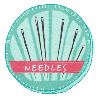 Needles Sticker by Art Gallery Fabrics