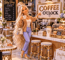 Coffee Sparkle GIF by ARTSZCRAFTSZ