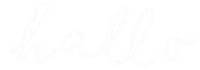 German Hello Sticker