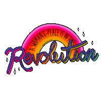 Rainbow Woman Sticker by Doodle by Meg