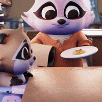 FamilyCando food mood nope kids GIF