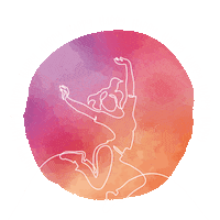 Happy Girl Sticker by infodesignerin