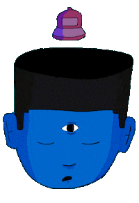 damenteprarua animation rap hiphop beats Sticker