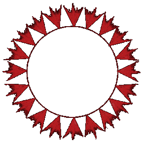 Flower Circle Sticker