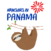 Sloth Sticker by VisitPanama