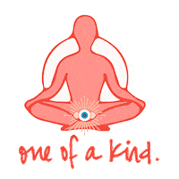 Eye Meditation Sticker by bykindpeople