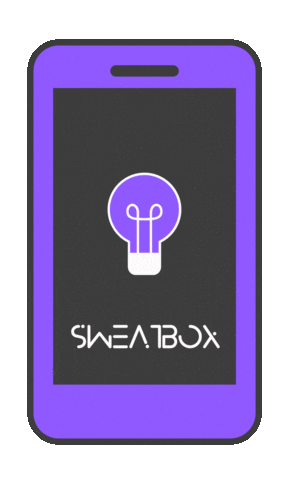 Box Sticker by sweatbox