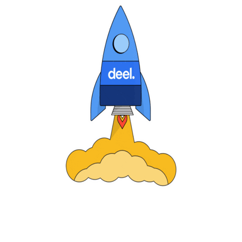 GetDeel rocketship deel deelspeed Sticker