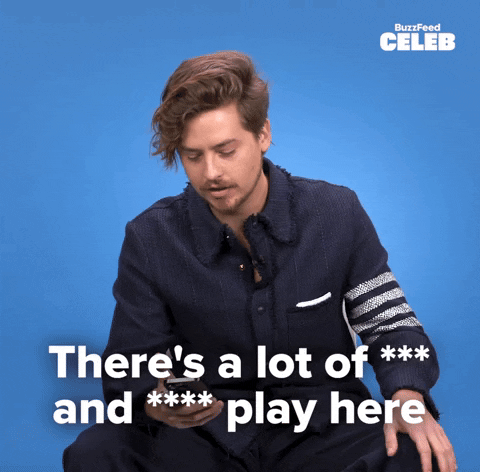 Cole Sprouse Thirst Tweets GIF by BuzzFeed