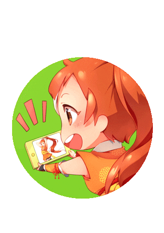 joy phone Sticker by Crunchyroll