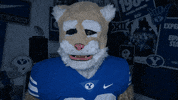 Scared Oh No GIF by BYU Cougars