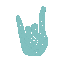 Rock On Sticker by Cowboy 2.0