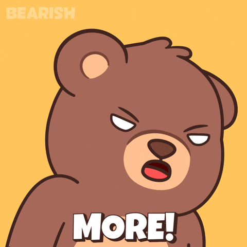 Tell Me More Lets Go GIF by BEARISH