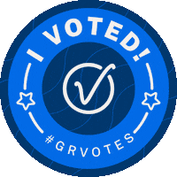 2020 Election Michigan Sticker by Well Design Studio