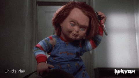 confused child's play GIF by HULU