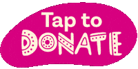 Tap To Donate Sticker by Break