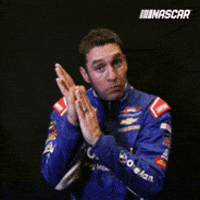 elliott sadler applause GIF by NASCAR