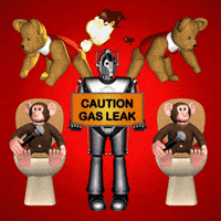 Robot Gas GIF