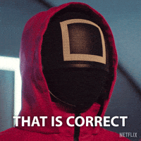 Thats Correct GIF by NETFLIX