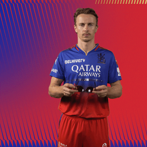 Happy Tom Curran GIF by Royal Challengers Bengaluru