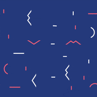 elemasele illustration pink design blue GIF