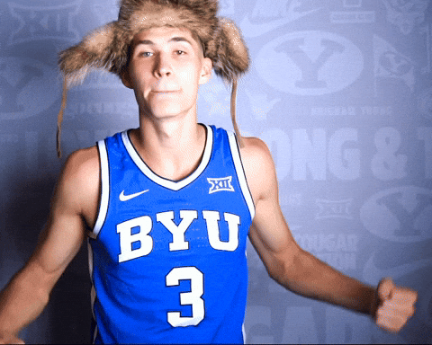 Nba Draft Go Cougs GIF by BYU Cougars